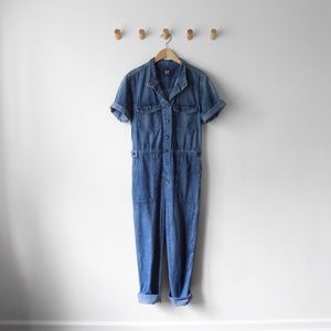 G A P • Denim Utility Jumpsuit